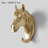 Qfdian Decorative Animal Head Wall Hook
