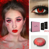 EYESHARE Color Contact Lenses for Eyes 1 Pair Colored Contacted Lenses Yearly Colored Lenses Halloween Cosplay Color Lens Eyes