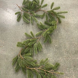 Qfdian  Artificial Green Plants New Year Christmas Garland Wreaths Home Party Decoration Pine Tree Rattan Hanging Ornament For Kids