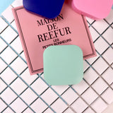 Qfdian 2pcs Colored Contact Lenses Case with Mirror Containers Eyes Care Kit Holder Cute Box Easy Carry