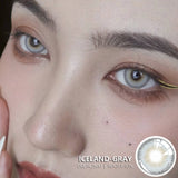 Qfdian Iceland Gray 14.2mm 1 Pair | 1 Year