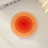 Qfdian Round Gradient Acrylic Coaster