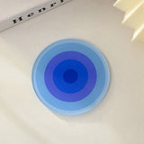Qfdian Round Gradient Acrylic Coaster