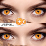 Qfdian Cosplay JAM BROWN 1 Pair | 1 Year