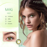 Qfdian Miki Green 14.0mm 1 Pair | 1 Year