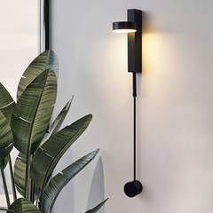 Qfdian Elegant Nordic Rotatable Wall Lamp