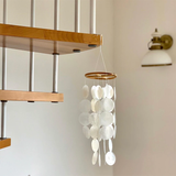 Qfdian Bamboo Shell Wind Chime