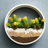 Qfdian Sand Art Wall Planters Box