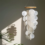 Qfdian Bamboo Shell Wind Chime