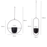 Qfdian Sleek Luxury Modern Hanging Pots