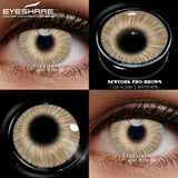 Qfdian NewYork Brown 14.2mm 1 Pair | 1 Year
