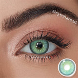 Qfdian Nicosia Green 14.2mm 1 Pair | 1 Year
