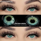 Qfdian Nicosia Green 14.2mm 1 Pair | 1 Year