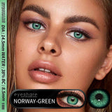 Qfdian Norway Green 14.5mm 1 Pair | 1 Year