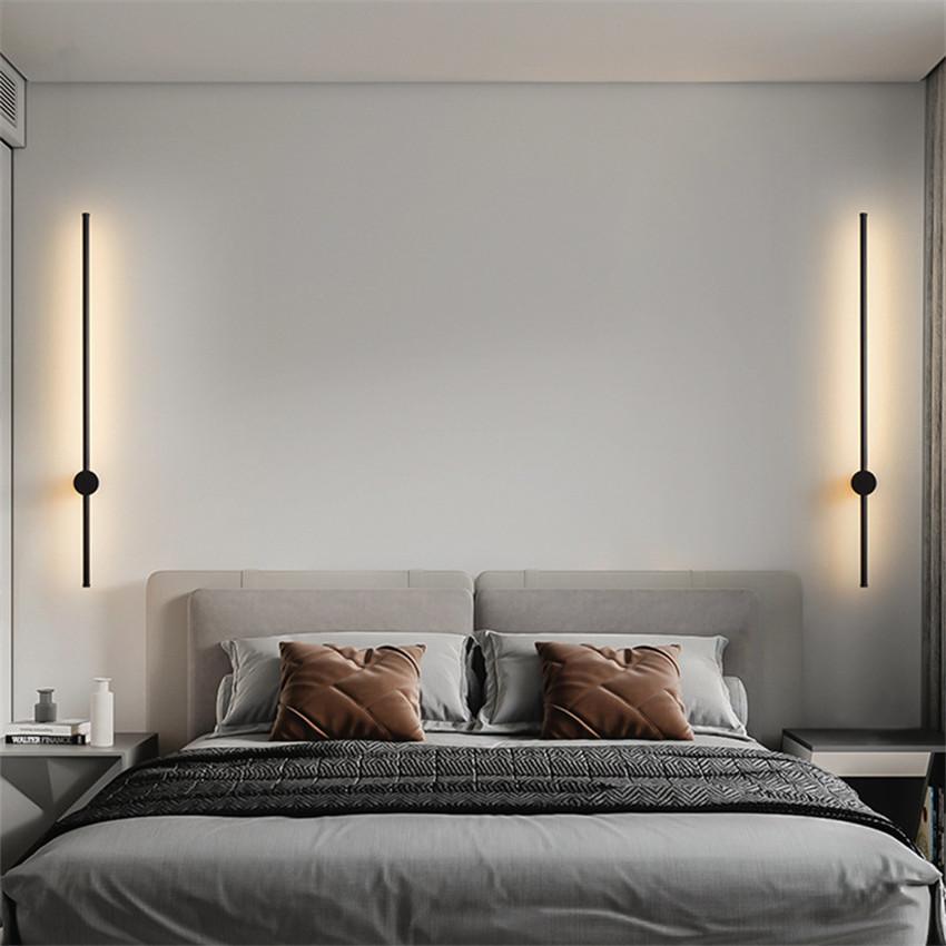 Qfdian Nordic Sleek Linear Wall Lights