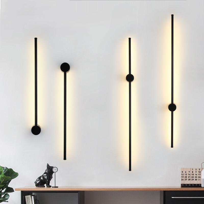 Qfdian Nordic Sleek Linear Wall Lights