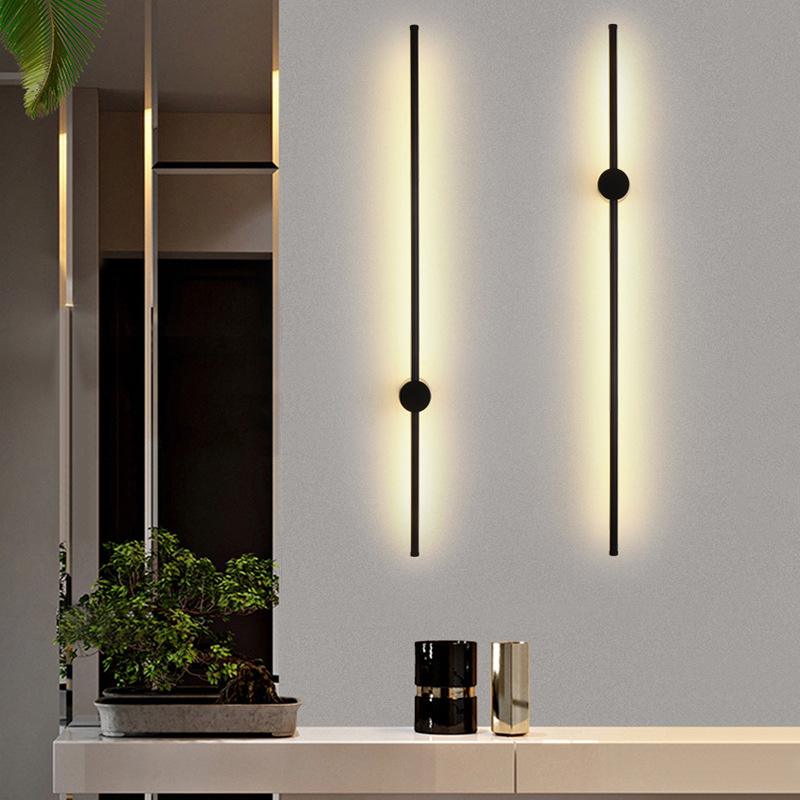 Qfdian Nordic Sleek Linear Wall Lights