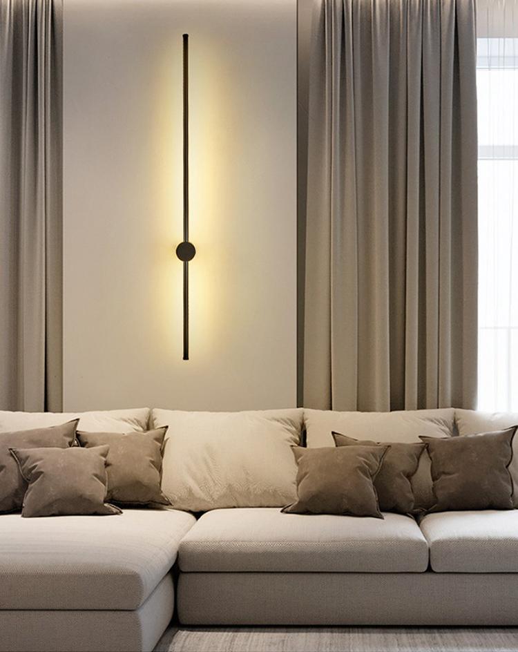 Qfdian Nordic Sleek Linear Wall Lights