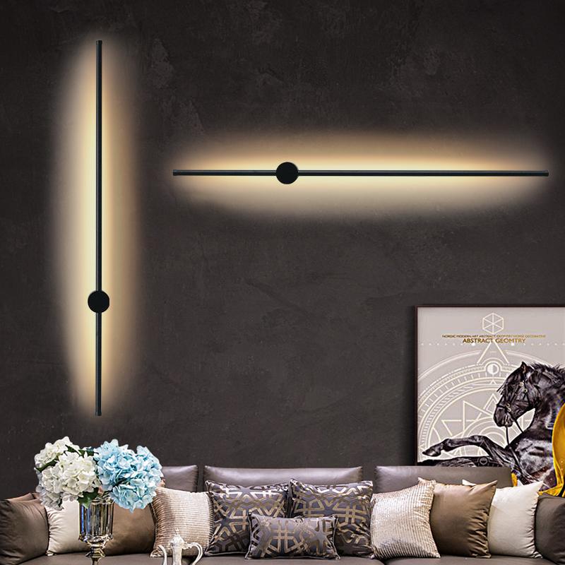 Qfdian Nordic Sleek Linear Wall Lights