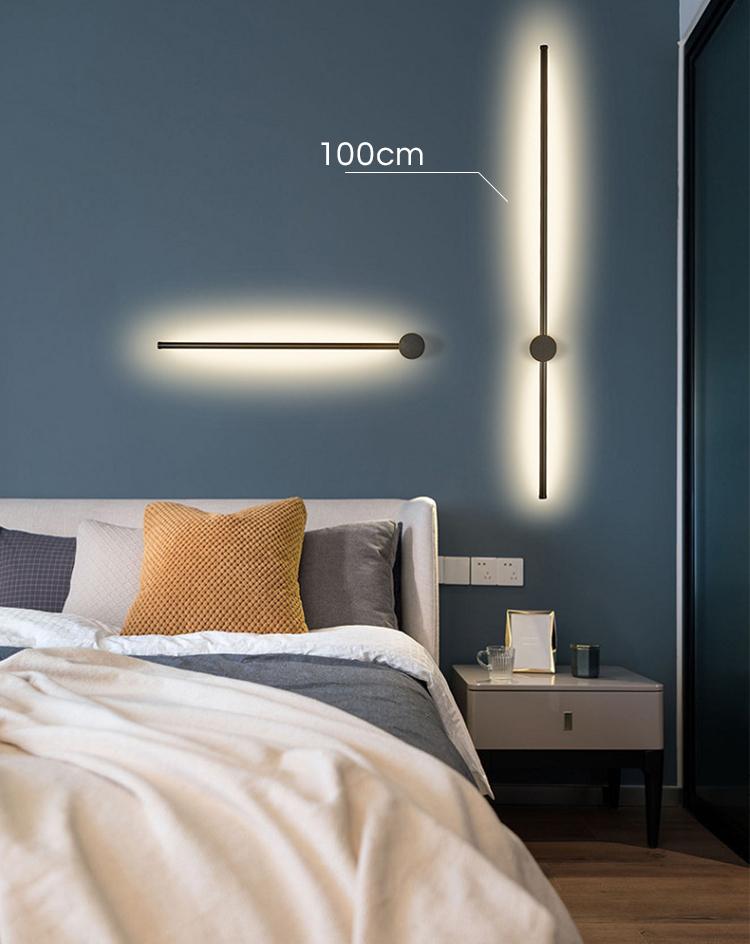 Qfdian Nordic Sleek Linear Wall Lights