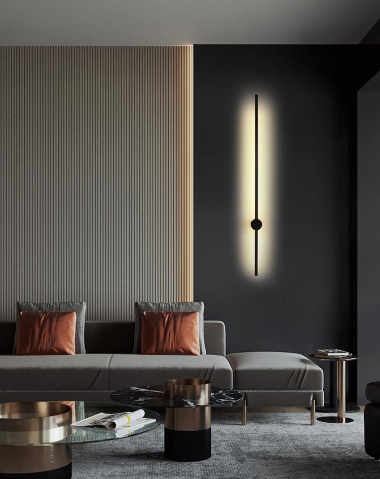 Qfdian Nordic Sleek Linear Wall Lights