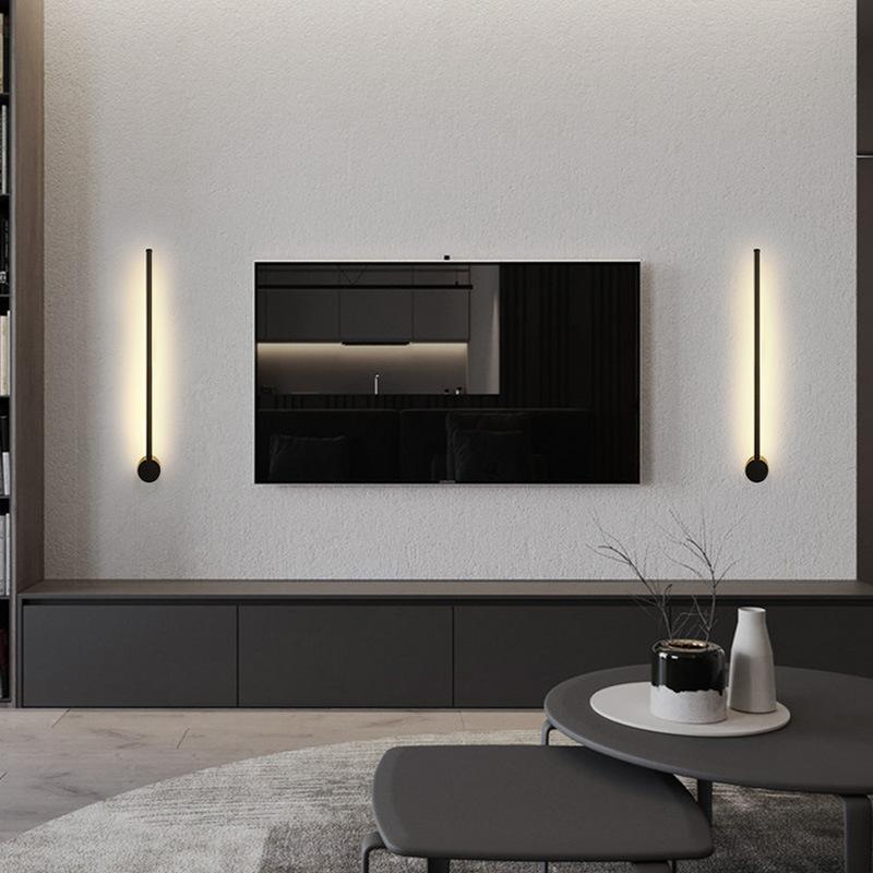 Qfdian Nordic Sleek Linear Wall Lights