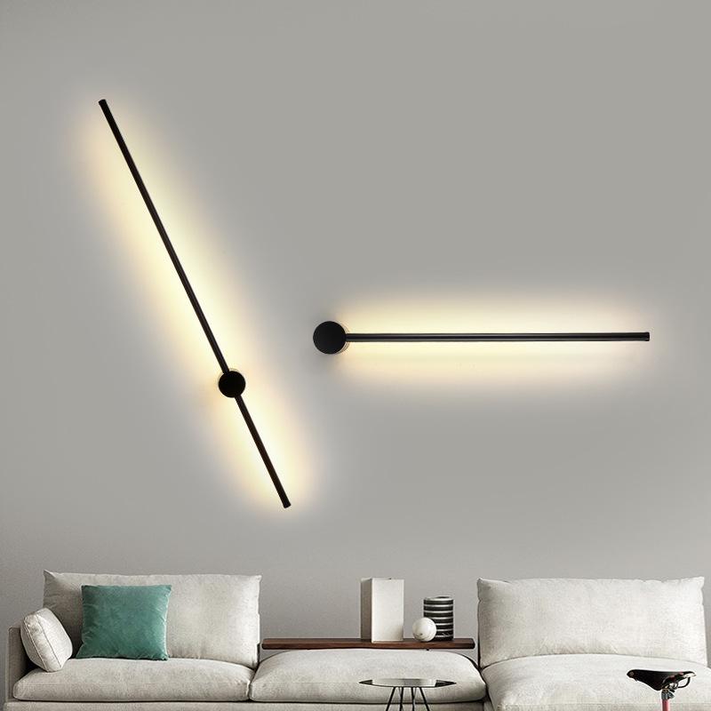 Qfdian Nordic Sleek Linear Wall Lights