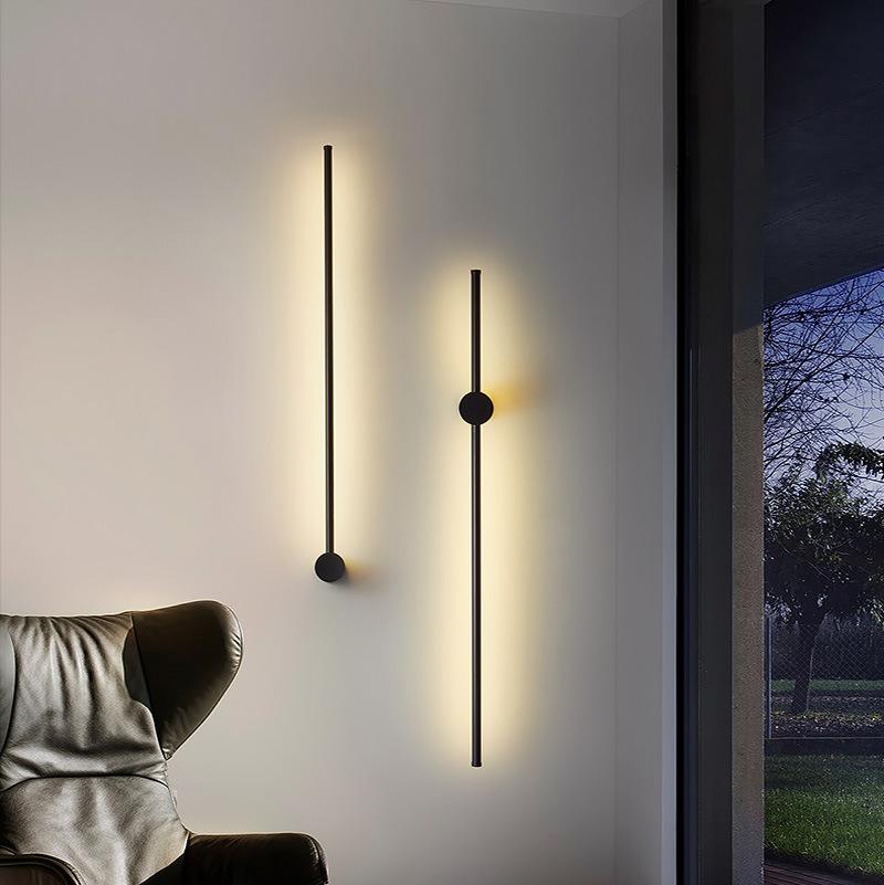 Qfdian Nordic Sleek Linear Wall Lights