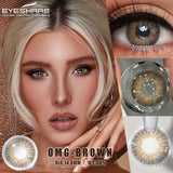 Qfdian OMG Brown 14.0mm 1 Pair | 1 Year