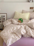 Qfdian Secret Garden Floral Bedding Set