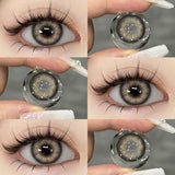Qfdian Richgirl Brown 14.0mm 1 Pair | 1 Year