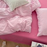Qfdian Aesthetic Pink Series Bedding Set