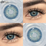 Qfdian  NEW Cleopatra Series Contact Lenses Cosmetics Eye Color Lenses Woman Accesories Black Lens Makeup Beauty Brown Lenses
