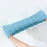 Qfdian Washable Knitting Pure Color Soft Pad Toilet Seat Soft Thick Warm And Comfortable Pumpkin Shape Cover Closestool Mat Universal