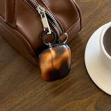 Qfdian Retro Ink Wash Amber Color Wireless Bluetooth Earphone Case For Apple AirPods 4 2024 New Protective Shell For AirPods 1 2 3 Pro2