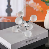 Qfdian  Minimalist Crystal Art Ornaments Geometric Crystal Sculpture Living Room TV Cabinet Coffee Table Entrance Home Decoration