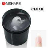 MSHARE 250g Clear Acrylic Gel Hard Gel For Nail Extension Pink Nude White Acrygel Builder Nail Gel French Nails Art