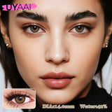Qfdian  NEW Colored Contact Lenses Natual Pupils Gray Contacts Lenses Green Pupils Women Makeup Blue Pupils Cosmetic Black Lenses