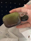 Qfdian  Cold Wind Dark Green Blending Suitable For Niche LSN Soft Cases Such As Apple Wireless Bluetooth Headphone Cases