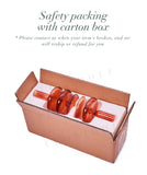 Qfdian Taper Candle Holders Glass Candlesticks for Home Wedding Table Decoration Glass Vase Table Bookshelf Candles Stand