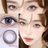 Qfdian 2 contact lenses Natural blue contact lenses Refractive color glasses Cosmetics Fast delivery every year