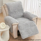Qfdian  1pc First Class Sofa Cover Home Decoration Single Sofas Cushion Integrated Massage Chair Anti Slip Pad Dust Cat Scratch Preventi