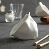Qfdian  Flower Ceramic Bowl Heat-resistant Dessert Dish Sauce Sashimi Bowl Kitchen Dining Table Decoration Creative Styling Tableware