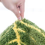 Qfdian  Banana Leaf Bath Mat Super Soft Absorbent Bath Carpet Anti-slip Floor Mat Door Entrance Decorative Door Mat Kitchen Mat