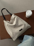 Qfdian  New Women Simple Casual Handbags Streetwear Fashion All Match Shoulder Bags Trendy Y2k Aesthetic Chic Vintage Shoulder Bags
