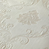 Qfdian 3/5Pcs Luxury European Knitted Cotton Embossing Quilted Bedspread, Bed Cover, Mattress Topper Coverlet, Bed Sheet, Pillowcases