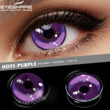 Qfdian  Color Contact Lenses for Eyes Sasuke Series Cosplay Pupils Makeup for Halloween Colored Contact Lenses Eyes Beauty