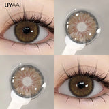 Qfdian  1 Pair Cleopatra Pupils Lens Yearly  For Eyes Blue Green Contact LensNatural Len Colorcon High Quality Lense