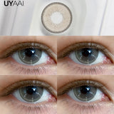 Qfdian  Beauty Color Contact Lenses Makeup Blue Lens Black Big Eye Lenses Color Contact Lenses Brown Natural Contact Lenses