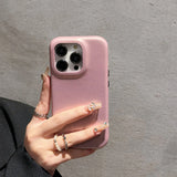 Qfdian Luxury Leather Case For iPhone 15 14 13 12 11 Pro Max Retro Cowhide Pattern Metal Buttons Phone Back Cover